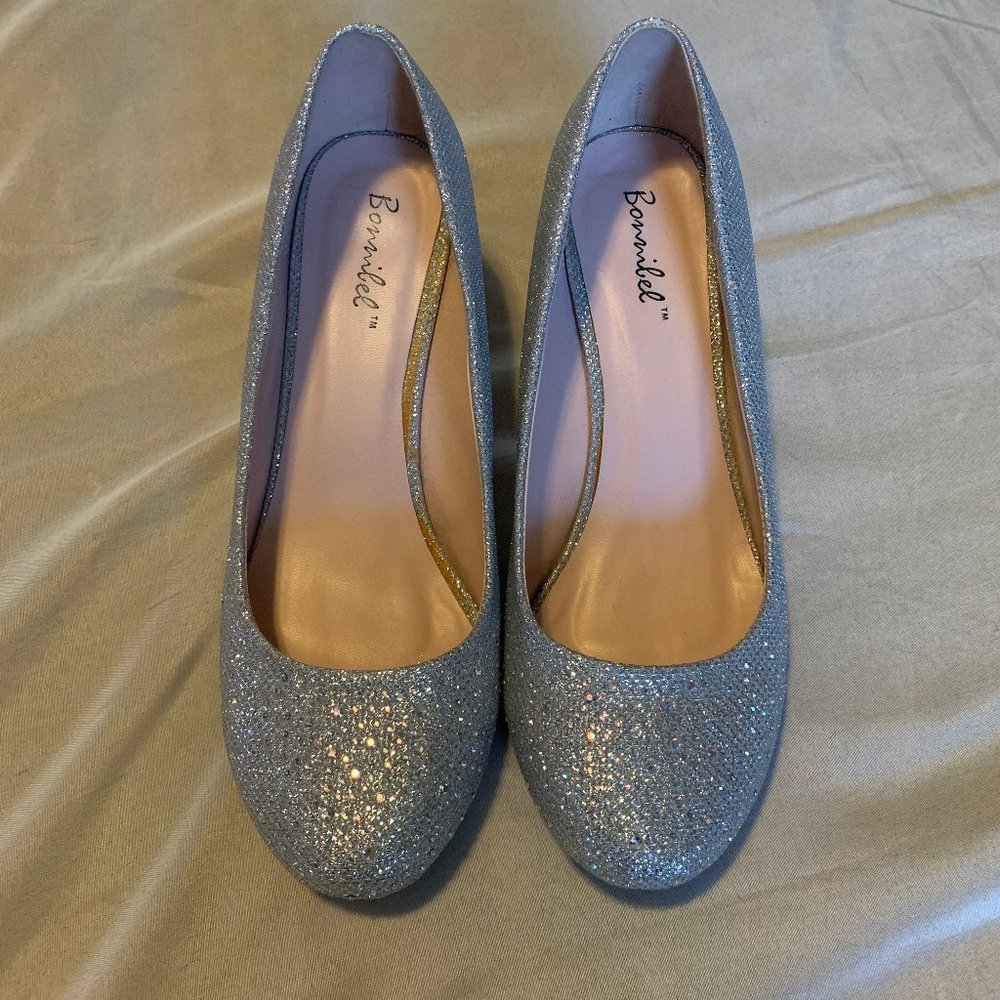 Bonnibel Sparkle Heels Size 10